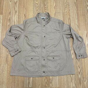 L.L.Bean Women's Canvas Barn Coat Size 3X Field Chore Jacket